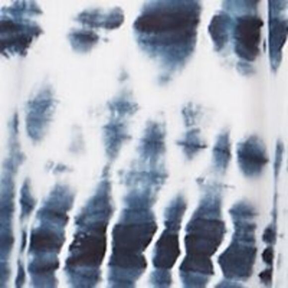 RAVIYA Women's Navy Crochet At Front And Hem Ruffled Swimsuit Cover Up S - Picture 4 of 4